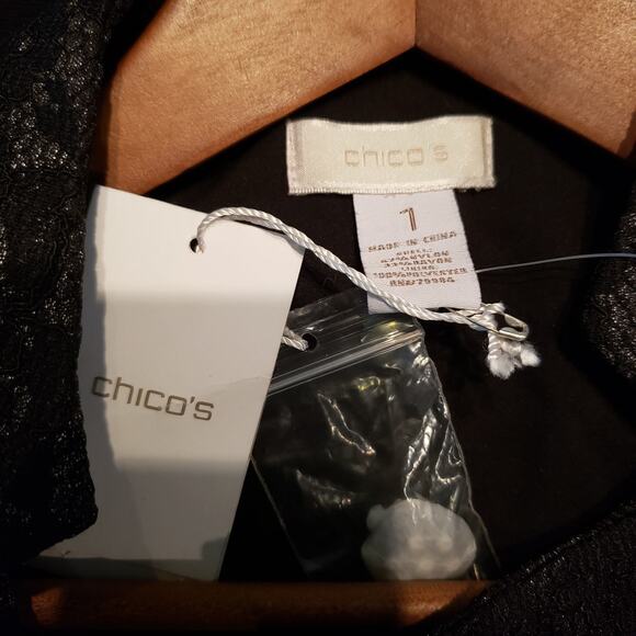 Chico's Lace Jacket Blazer - 1 / S - Picture 6 of 6